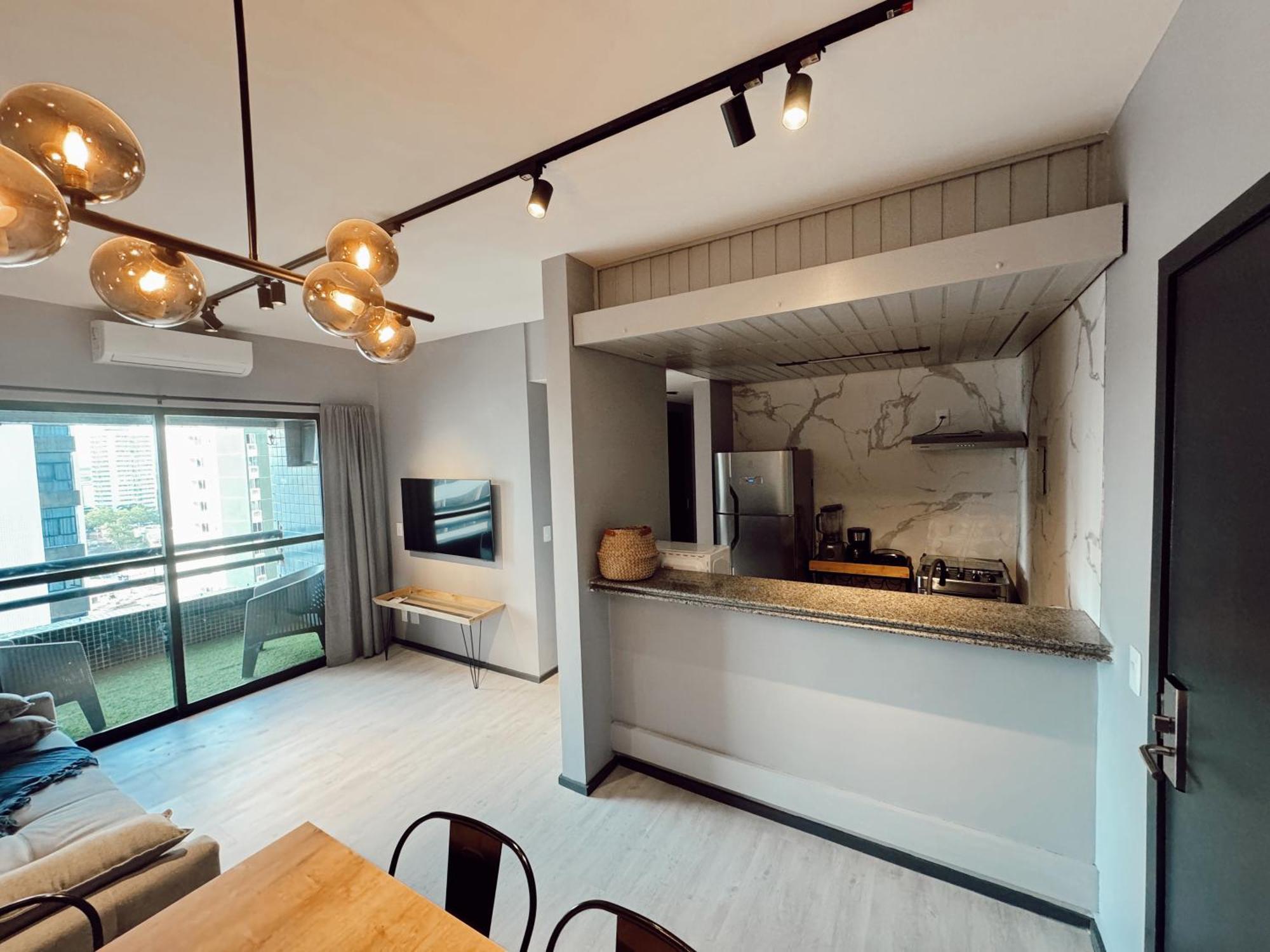 Апартаменти Flat Chelsea Frente Ao Dona Lindu Ресіфі Екстер'єр фото